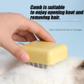 Washable Dog Cat Grooming Shedding Massage Bath Brush Soft Silicone Pet Bath Brush